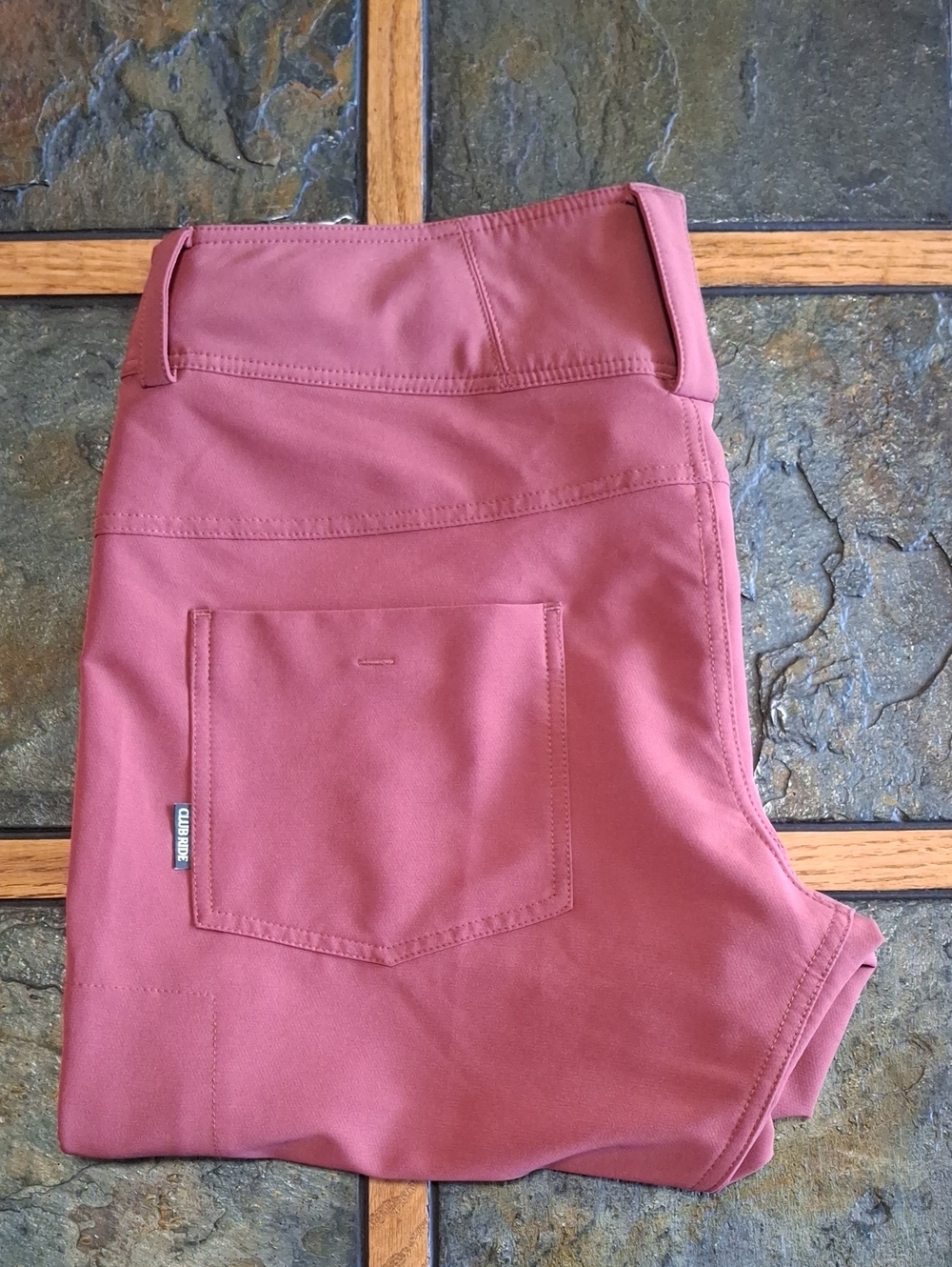 Women's Rust Colored Bike Pants/Capris